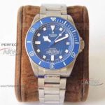 Perfect Replica ZF Factory Tudor Pelagos 42mm  Watches - Ceramic Matt Blue Disc  Blue Dial  Titanium Bracelet